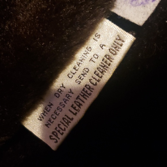 Bermans mens brown Leather jacket 46 - Picture 4 of 8